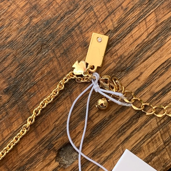 Kate Spade Necklace NWT! Jeweled and Gold plated! - Picture 5 of 8